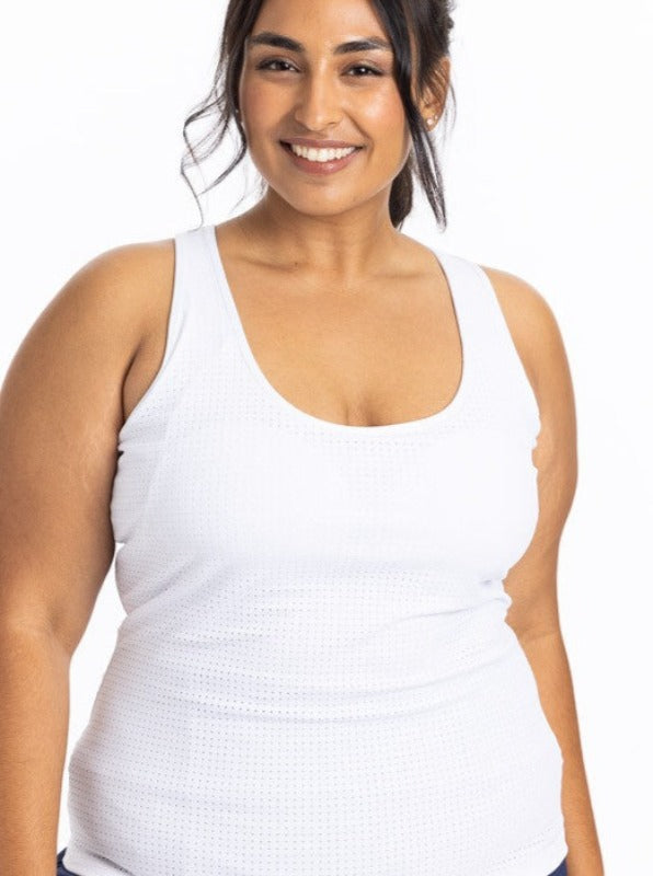 Plus Size Camisoles Women with Built in Bra Tank Top Maldives