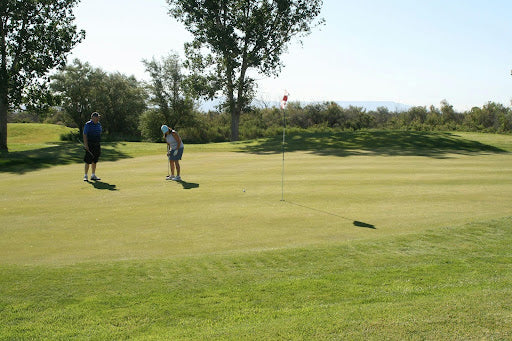 Woman on the Golf Course