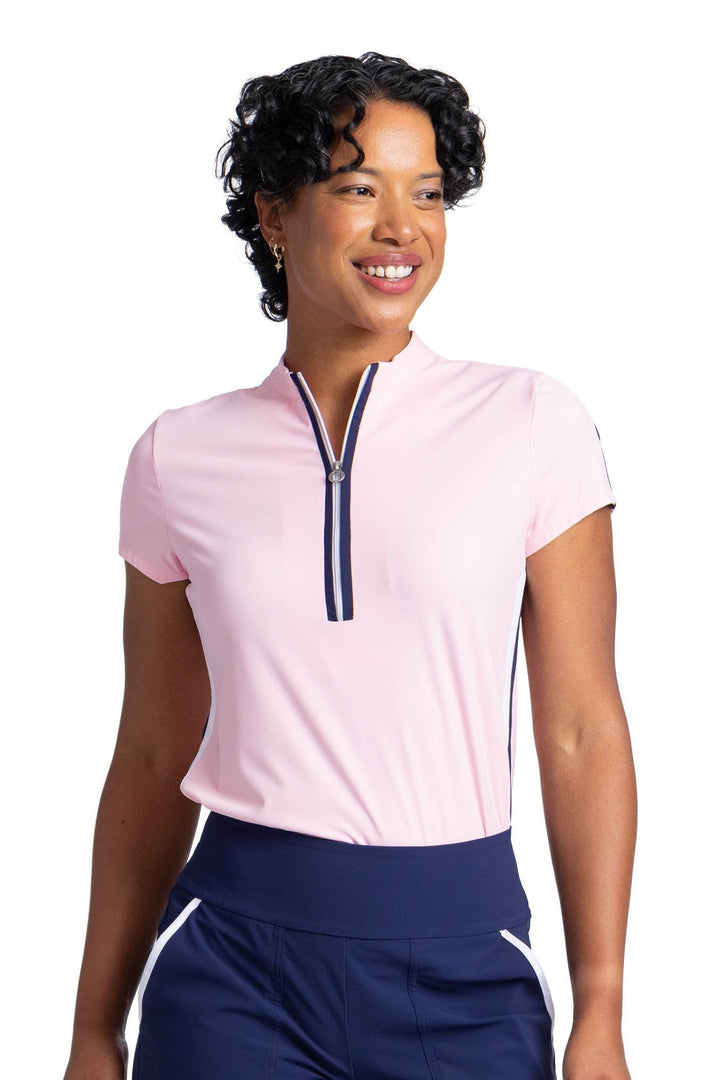 Sporting Life Shortsleeve Golf Top - Ballet Pink